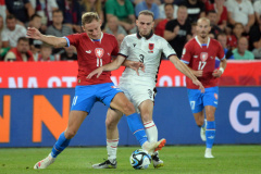 UEFA EURO 2024 Group E qualifying soccer match in Prague