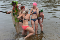 Winter swimming competition in Mlada Boleslav
