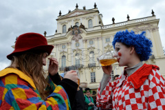 Masopust carnival parade in Prague