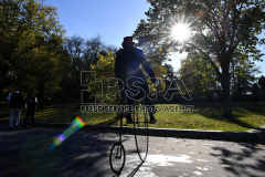 Penny Farthing Prague Mile in the Czech Republic