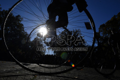 Penny Farthing Prague Mile in the Czech Republic