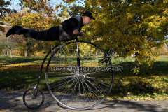 Penny Farthing Prague Mile in the Czech Republic