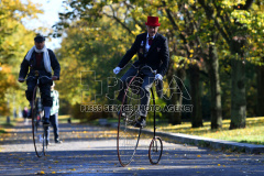 Penny Farthing Prague Mile in the Czech Republic