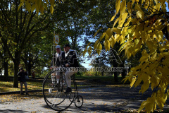 Penny Farthing Prague Mile in the Czech Republic